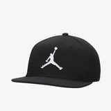 Pro Jumpman Adjustable Snapback - Black/White