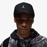 Rise Metal Logo Woven Cap - Black
