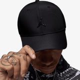 Rise Metal Logo Woven Cap - Black