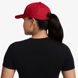 Rise Metal Logo Woven Cap - Gym Red