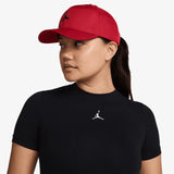 Rise Metal Logo Woven Cap - Gym Red