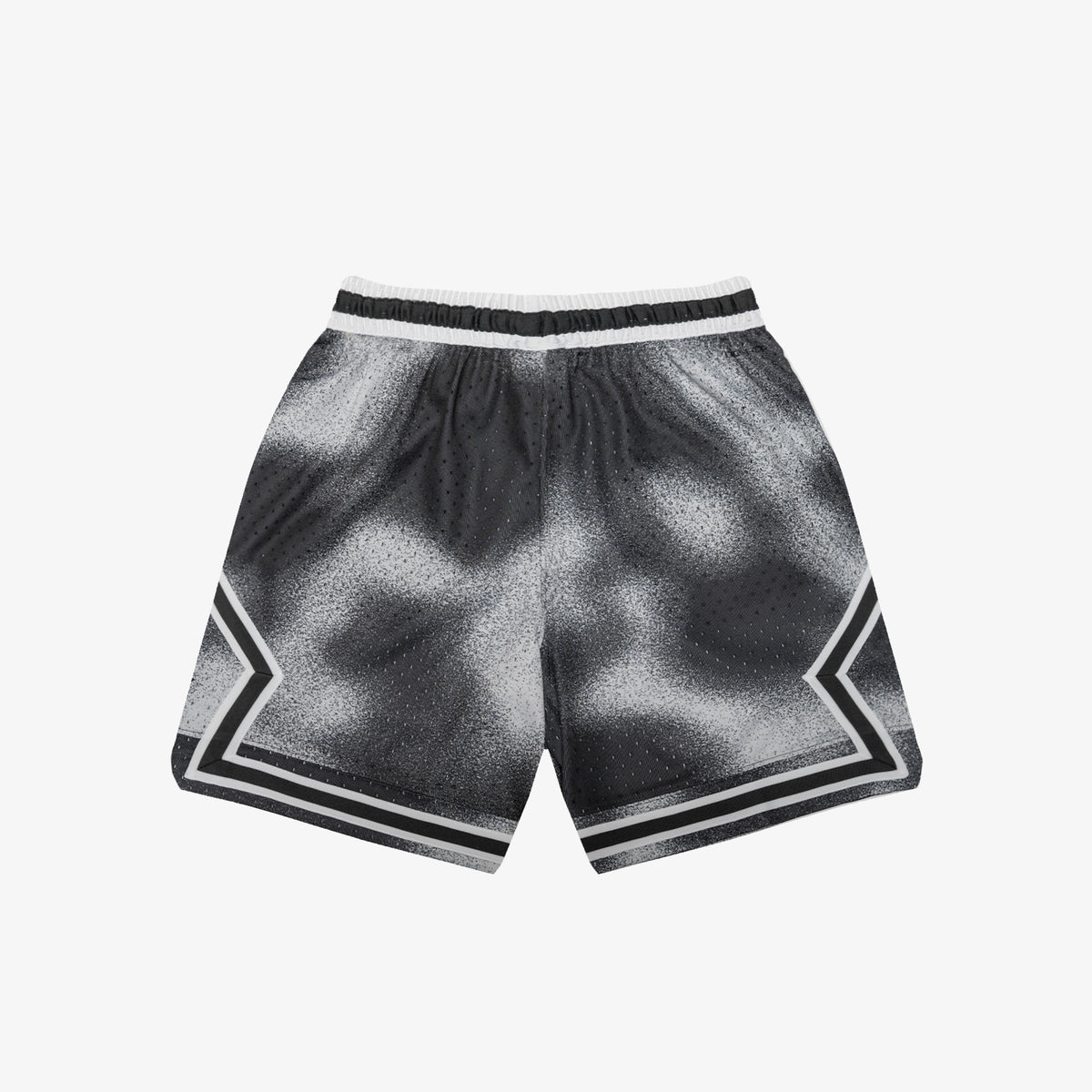 Jordan Sport Dri FIT AOP Diamond Shorts Smoke Grey Throwback