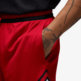 Jordan Sport Dri-FIT Mesh Diamond Shorts - Gym Red/White/Black