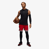 Jordan Sport Dri-FIT Mesh Diamond Shorts - Gym Red/White/Black