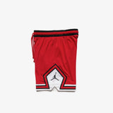 Jordan Sport Dri-FIT Mesh Diamond Shorts - Gym Red/White/Black