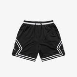 Jordan Sport Dri-FIT Mesh Diamond Shorts - Black/White