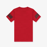 Jumpman 23 Speckle Youth T-Shirt - Red/Black
