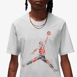 Jumpman Art Cotton T-Shirt - White