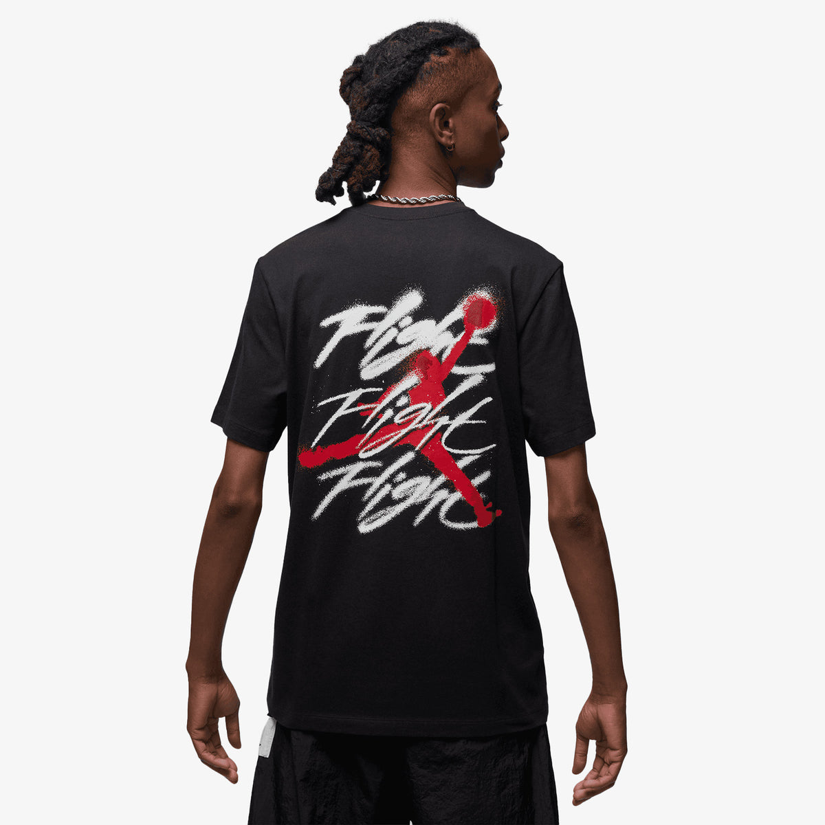 Jumpman Flight Graphic T-Shirt - Black