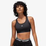 Jumpman Sport Medium-Support Padded Bra - Black/White