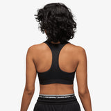 Jumpman Sport Medium-Support Padded Bra - Black/White