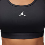 Jumpman Sport Medium-Support Padded Bra - Black/White