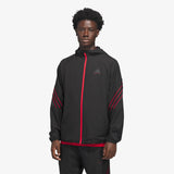 Crazylite Hooded Track Jacket - Black