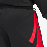 3 Stripe Fleece Short - Black