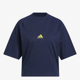 Women's Basketball Boxy Tee - Navy