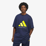 Basketball SS Tee - Navy