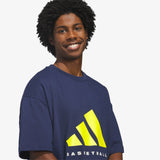 Basketball SS Tee - Navy