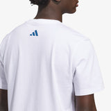 Letters Breakthrough Graphic Tee - White