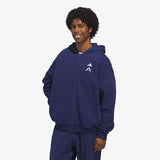 Anthony Edwards Full-Zip Hoodie - Navy