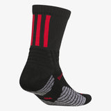 AE Crew Socks - Black/Pure Ruby