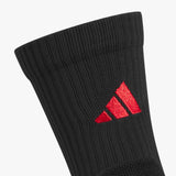 AE Crazylite Crew Socks - Black/Pure Ruby