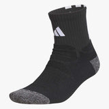 Crazylite Alpha Quarter Sock - Black