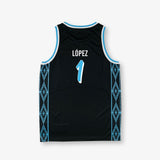 Karim Lopez New Zealand Breakers 2025 NBL Primary Jersey - Black