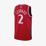 Kawhi Leonard Los Angeles Clippers Statement Edition Swingman Jersey - Red