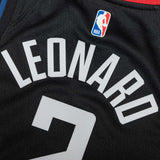Kawhi Leonard Los Angeles Clippers Statement Youth Swingman Jersey - Black