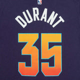 Kevin Durant Phoenix Suns 2024 City Edition Name & Number NBA Youth T-Shirt - Purple