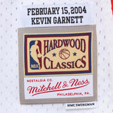 Kevin Garnett 2004 All Star HWC Swingman Jersey - White