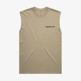 Basketball Department Faded Tank - Khaki