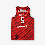 Kristian Doolittle Perth Wildcats 2025 NBL Primary Jersey - Red