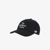 6 Panel The Intelligent Choice Hat - Black