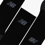 Performance Cushioned Crew Socks (3 Pairs) - Black