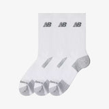 Performance Cushioned Crew Socks (3 Pairs) - White