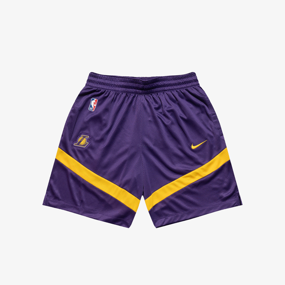 Los Angeles Lakers Icon 8&quot; Practice Shorts - Purple