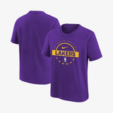 Los Angeles Lakers Practice Youth T-Shirt - Field Purple