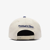 Dallas Mavericks Pro Pinch Snapback - White Cream/Navy