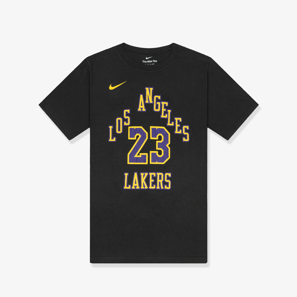 LeBron James Los Angeles Lakers 2024 City Edition Name &amp; Number NBA Youth T-Shirt - Black