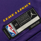 LeBron James Los Angeles Lakers Statement Edition Swingman Jersey - Purple
