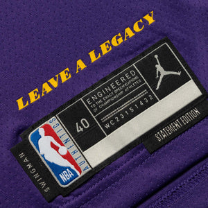 Youth Los Angeles Lakers LeBron James Nike Purple Swingman Jersey -  Statement Edition