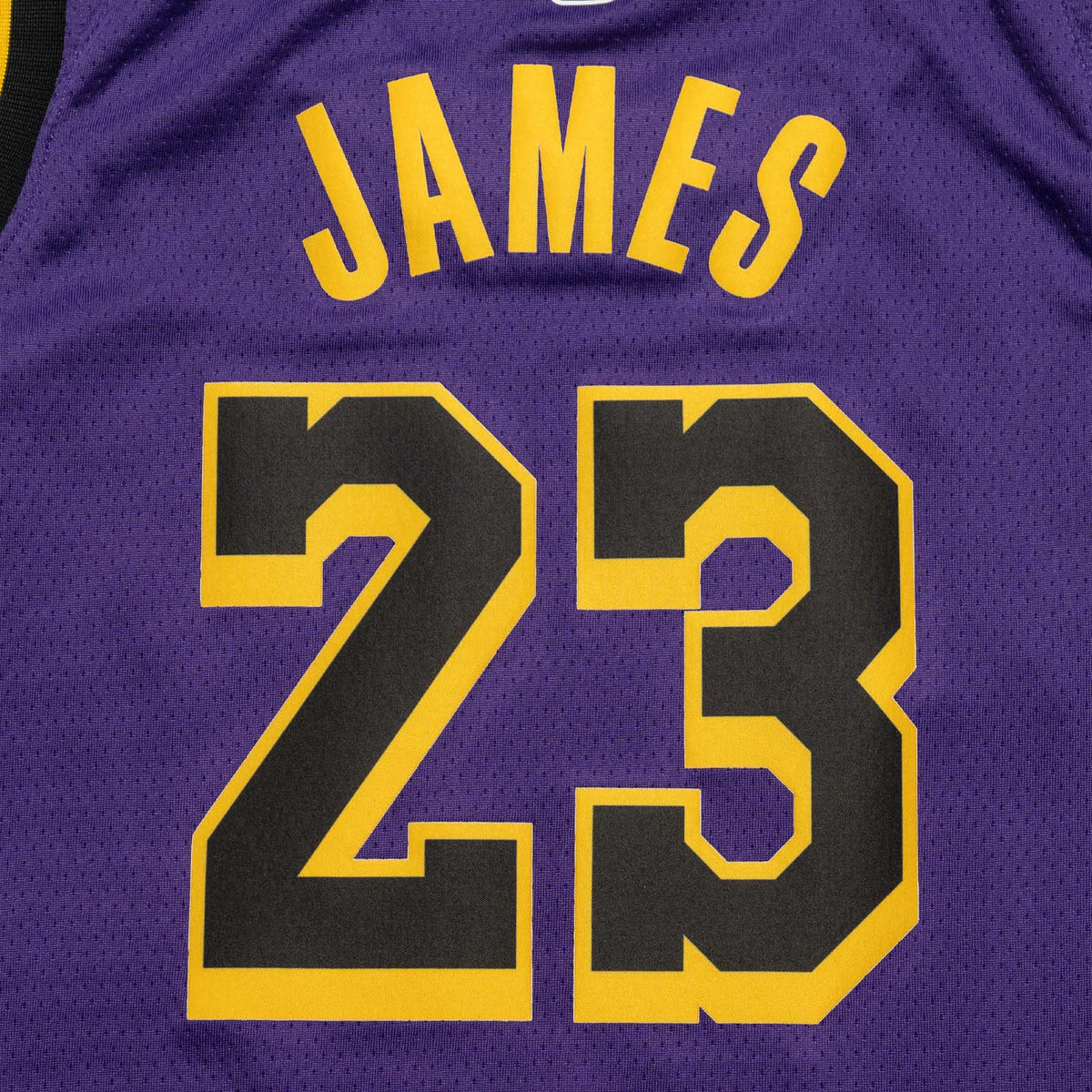Jordan Boys LeBron James Lakers Statement Swingman Jersey - Purple Size XL