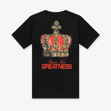 LeBron 'Strive For Greatness' Crown T-Shirt - Black