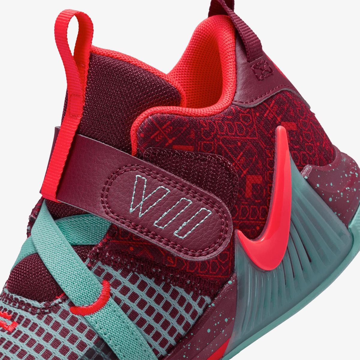 LeBron Witness 7 (PS) - Team Red/Jade