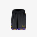 Los Angeles Lakers DNA 6" Woven Shorts - Black/Field Purple/Amarillo
