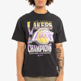 Los Angeles Lakers Metallic T-Shirt - Black