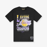 Los Angeles Lakers Metallic T-Shirt - Black