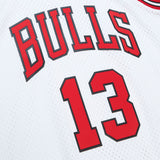 Luc Longley Chicago Bulls 97-98 HWC Swingman Jersey - White