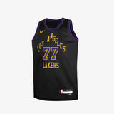 Luka Doncic Los Angeles Lakers 2025-2026 City Edition Kids Swingman Jersey - Black